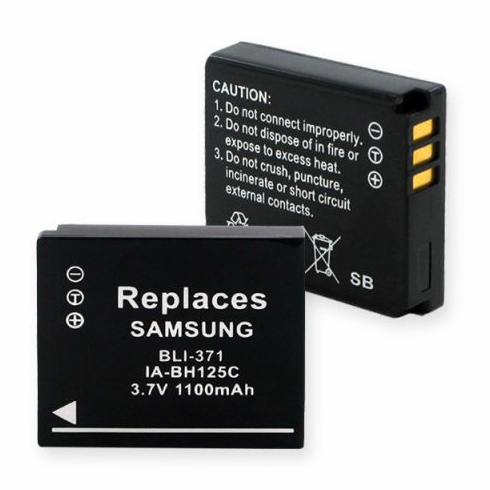 Pentax W90 battery, 1.1.0Ah