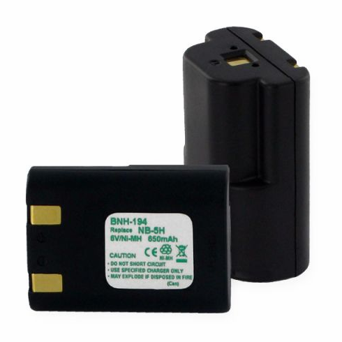 Rayovac RAYNB5H battery, 650mAh