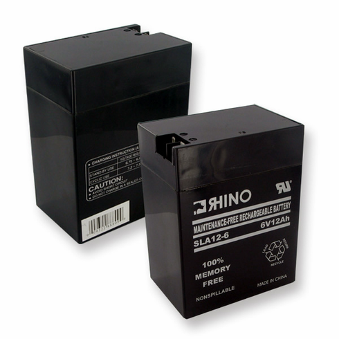 RHINO SLA 12-6 6V 12.0Ah battery (replacement)