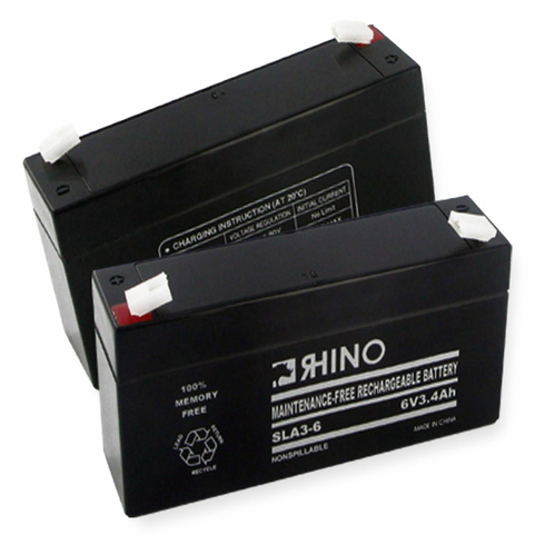 RHINO SLA 3-6 6V 3.4Ah battery (replacement)