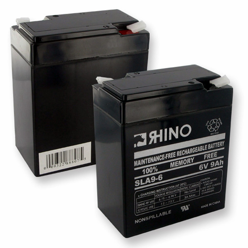 RHINO SLA 9-6 6V 9.0Ah battery (replacement)