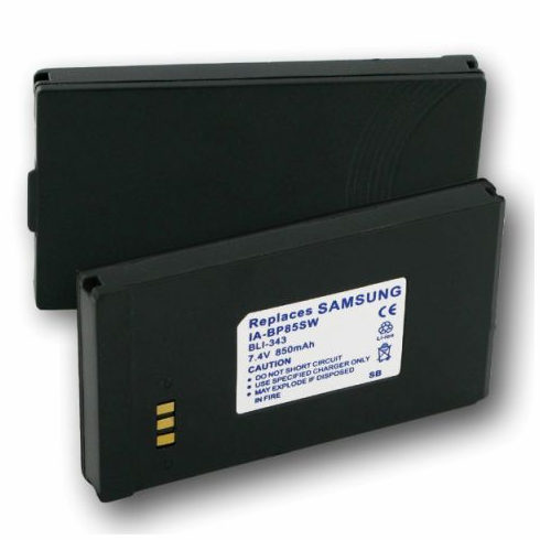 Samsung SCDX10 battery, 850mAh