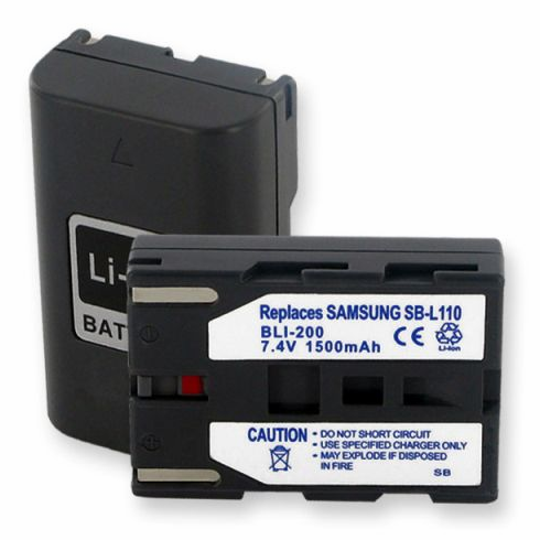 Samsung VM670 battery, 1.5Ah