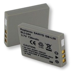 Sanyo DMXC6K battery, 720mAh