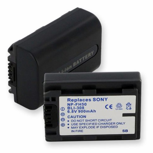 Sony DCRSR45 battery, 900mAh