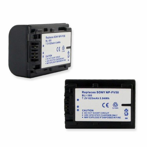 Sony HDRCX150 battery, 825mAh
