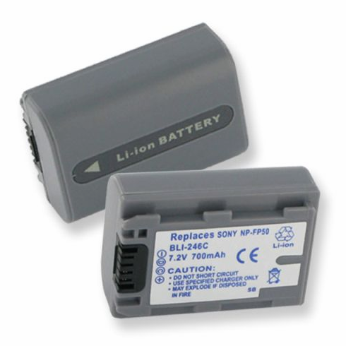Sony NP battery, 700mAh