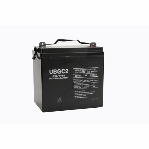 UB-GC2 (Golf Cart) Gel battery (replacement)