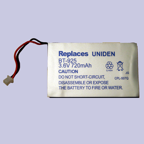 UNIDEN BT925 Battery