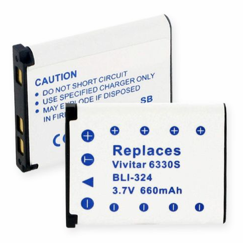 Vivitar VIVICAM 6330S battery, 660mAh