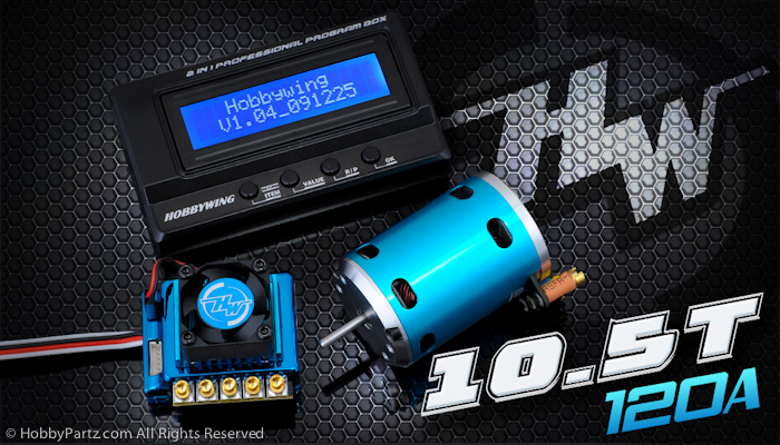 HobbyWing X6A 1:10 Sensored Brushless RC Combo w/ XERUN 10.5T 3650