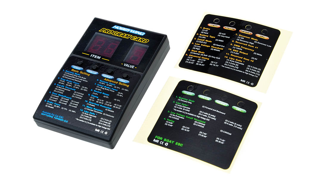 LED Program Card For Brushless ESC