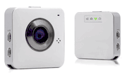 Portable Multifunction WIFI/DVR/APP Controllable 5.0MP Camera (White) 72p-Mini-wifi-cam-white