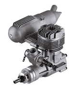 S32AII ASP 2-Stroke Glow Engine with Muffler for Airplane 72P-S32AII