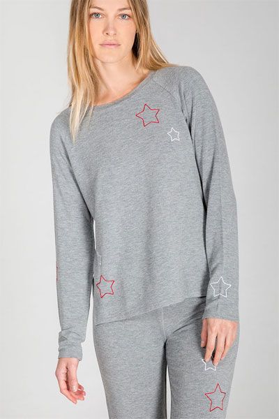 PJ Salvage On Holiday Star Long Sleeve and Pant Set