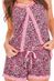 PJ Salvage Rose Leopard Cami and Short Pajama Set