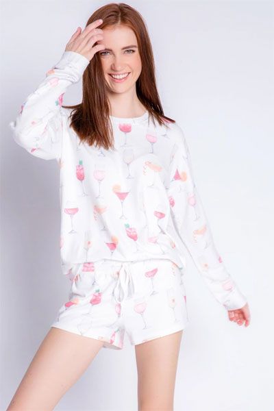 PJ Salvage Sunset Spritzers Long Sleeve