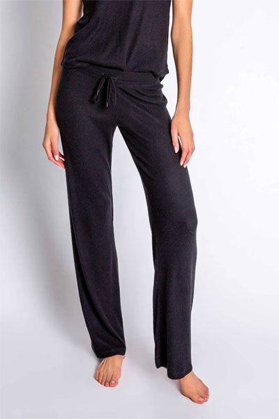 PJ Salvage Textured Basics Black Pant