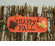 Happy Fall Fence Sign
