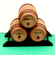 Large Casks of Wine on Rack