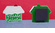 Green Village Collector House Magnet