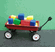 Red Wagon of Blocks