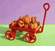 Red Wagonload of Pumpkins