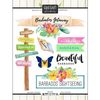 Barbados Getaway Scrapbook Stickers Barbados Getaway Scrapbook Stickers