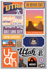 Utah Jetsetter Stickers Utah Jetsetter Stickers