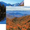 Great Smoky Mountain Scrapbook Paper