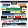 Mexico Wordbit Scrapbook Stickers