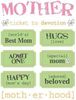 Mother Scrapbook Stickers