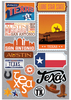 Texas Jetsetter stickers