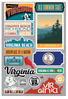 Virginia Jetsetter Stickers Virginia Jetsetter Stickers