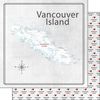 Vancouver Island Adventure Map paper