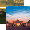 Brandenburg Gate Scrapbook Paper Brandenburg Gate Scrapbook Paper