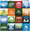 Scenic View Scrapbook Sticker Sheet Scenic View Scrapbook Sticker Sheet