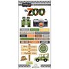 Zoo Scrapbook Stickers