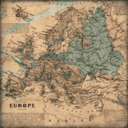 Europe Map paper 
