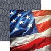 American Flag Scrapbook Paper