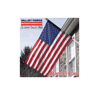 Valley Forge Kanada Flagge, 3x5 Fuß – Aus Nylon, Mit Canvas-Heading & 2 Messing-Ösen