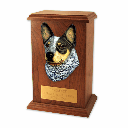 Australian Cattle Dog Memorial Urn