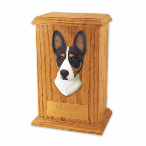 Basenji Memorial Urn