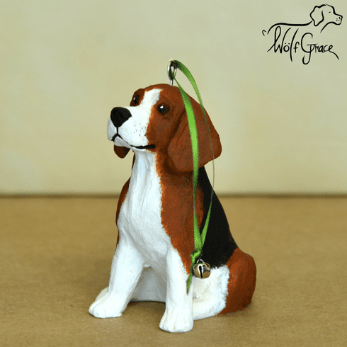 Beagle Dog Christmas Ornament