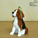 Beagle Dog Christmas Ornament