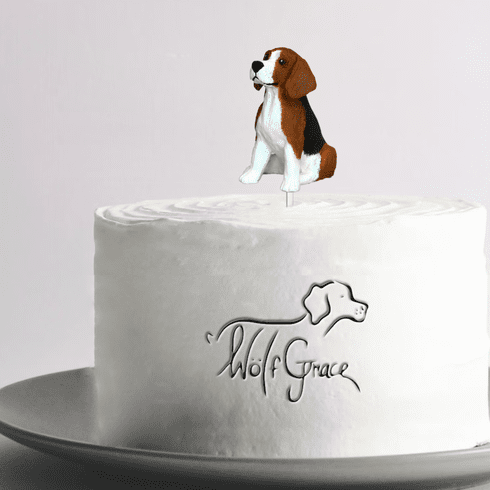 Beagle Cake Topper
