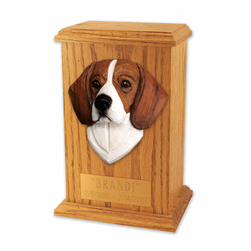 Beagle Memorial Urn