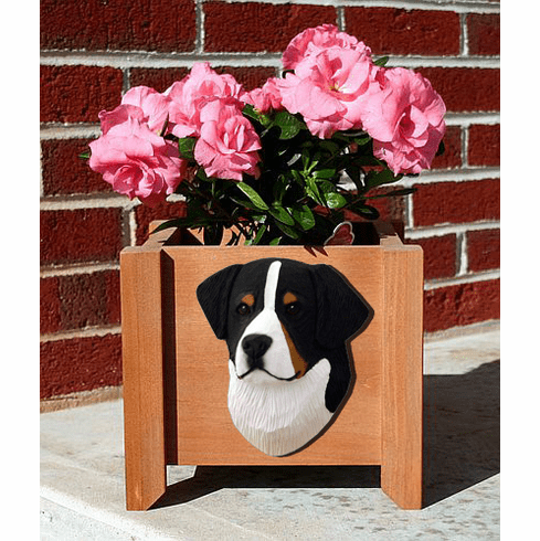 Bernese Mountain Dog Planter Box