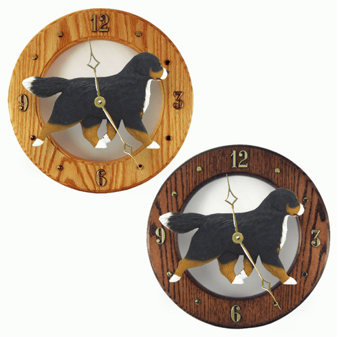 Bernese Mt. Dog Wall Clock-Standard