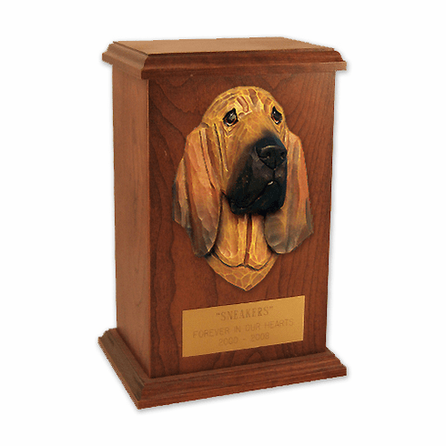 Bloodhound Memorial Urn